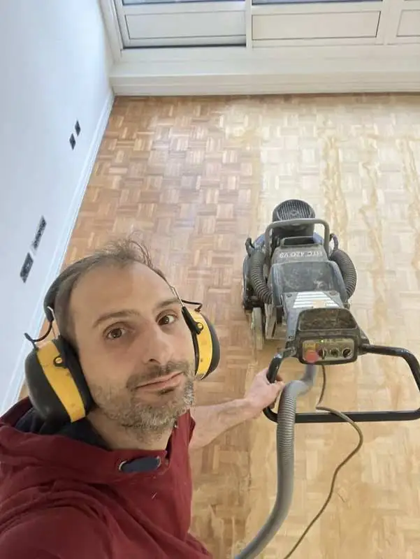 François Gaillard en chantier à Montrouge